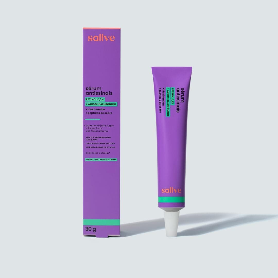 Sallve Sérum Antissinais Retinol 30G