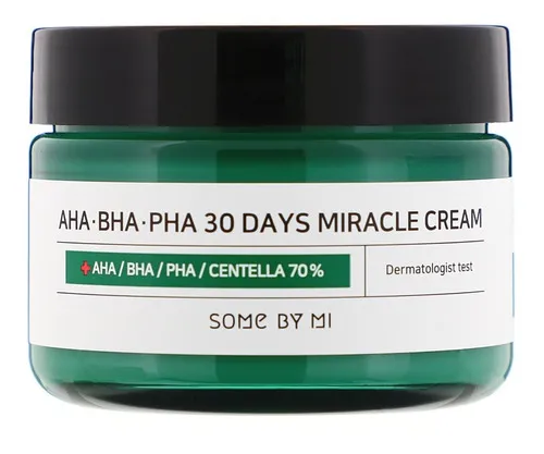 Some By Mi Miracle Cream AHA BHA PHA - Creme Antiacne 30 Dias